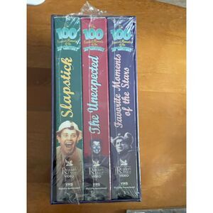 New Reader’s Digest The 100 Funniest Moments Of The 20th Century Set VHS Sealed